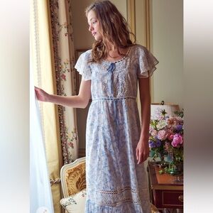 LoveShackFancy Madeline Midi Dress